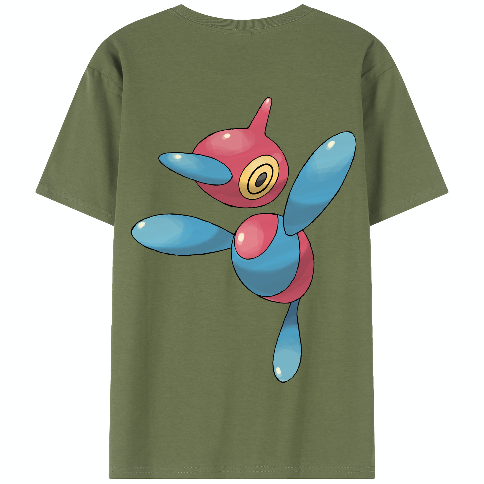 （画像用） ポケットモンスター Pokémon 綿100％半袖Tシャツ（背面プリント）